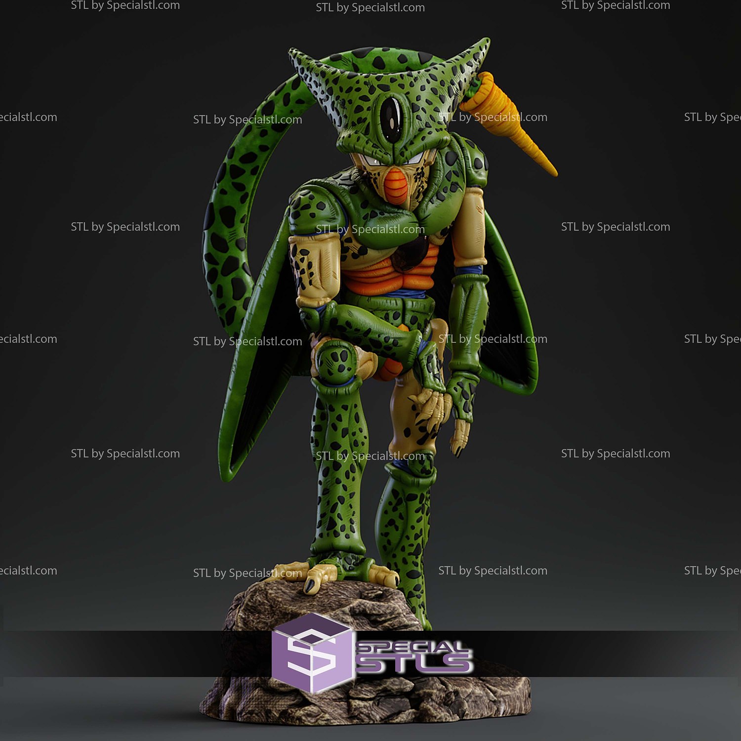 Cell In His Imperfect Form STL Files 3D Model — view 2