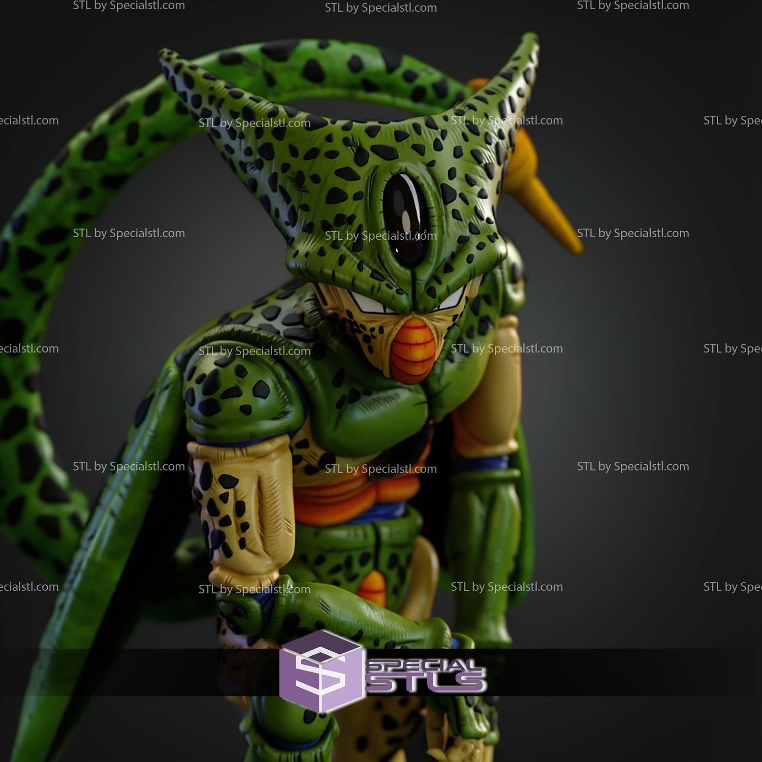 Cell In His Imperfect Form STL Files 3D Model — view 4