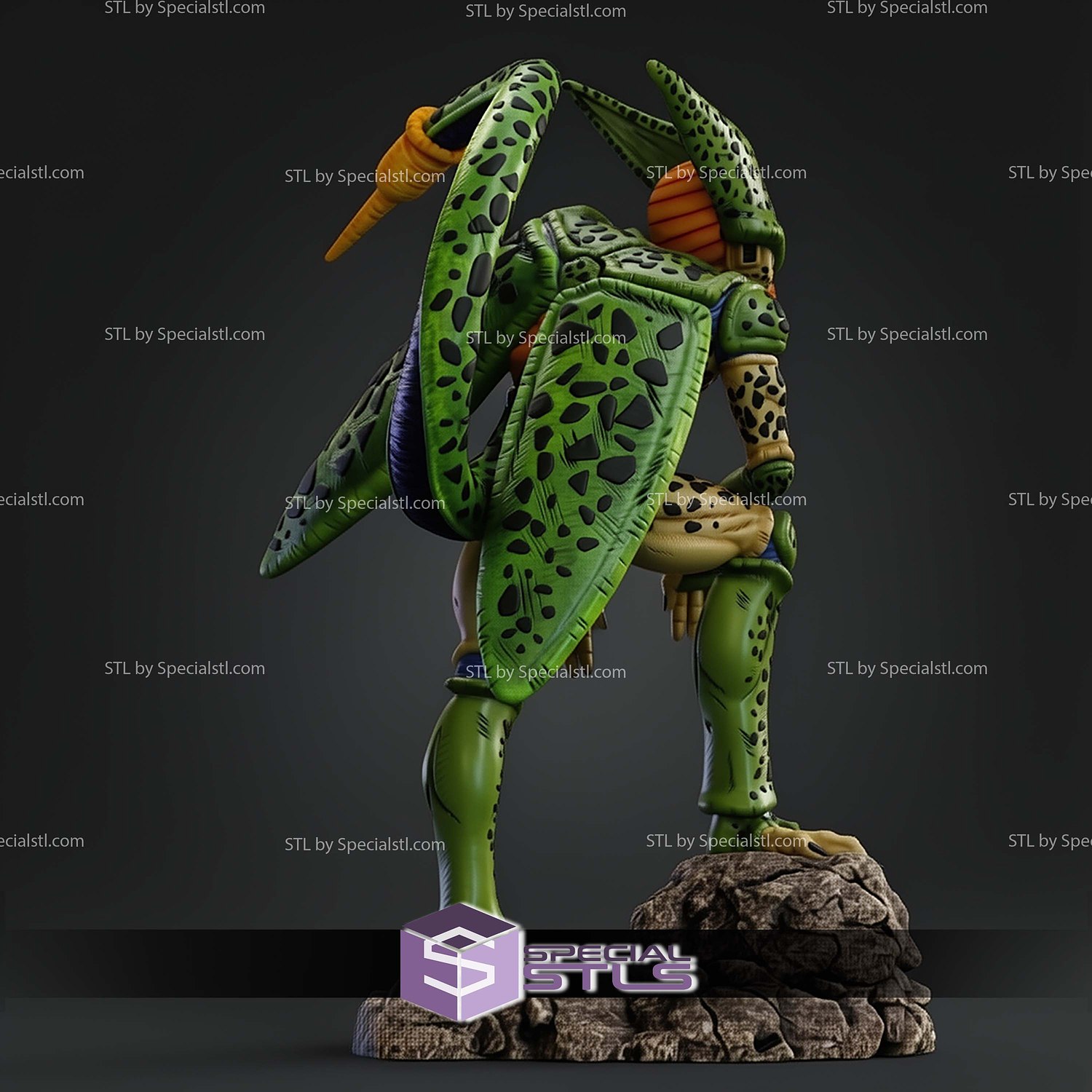 Cell In His Imperfect Form STL Files 3D Model — view 5