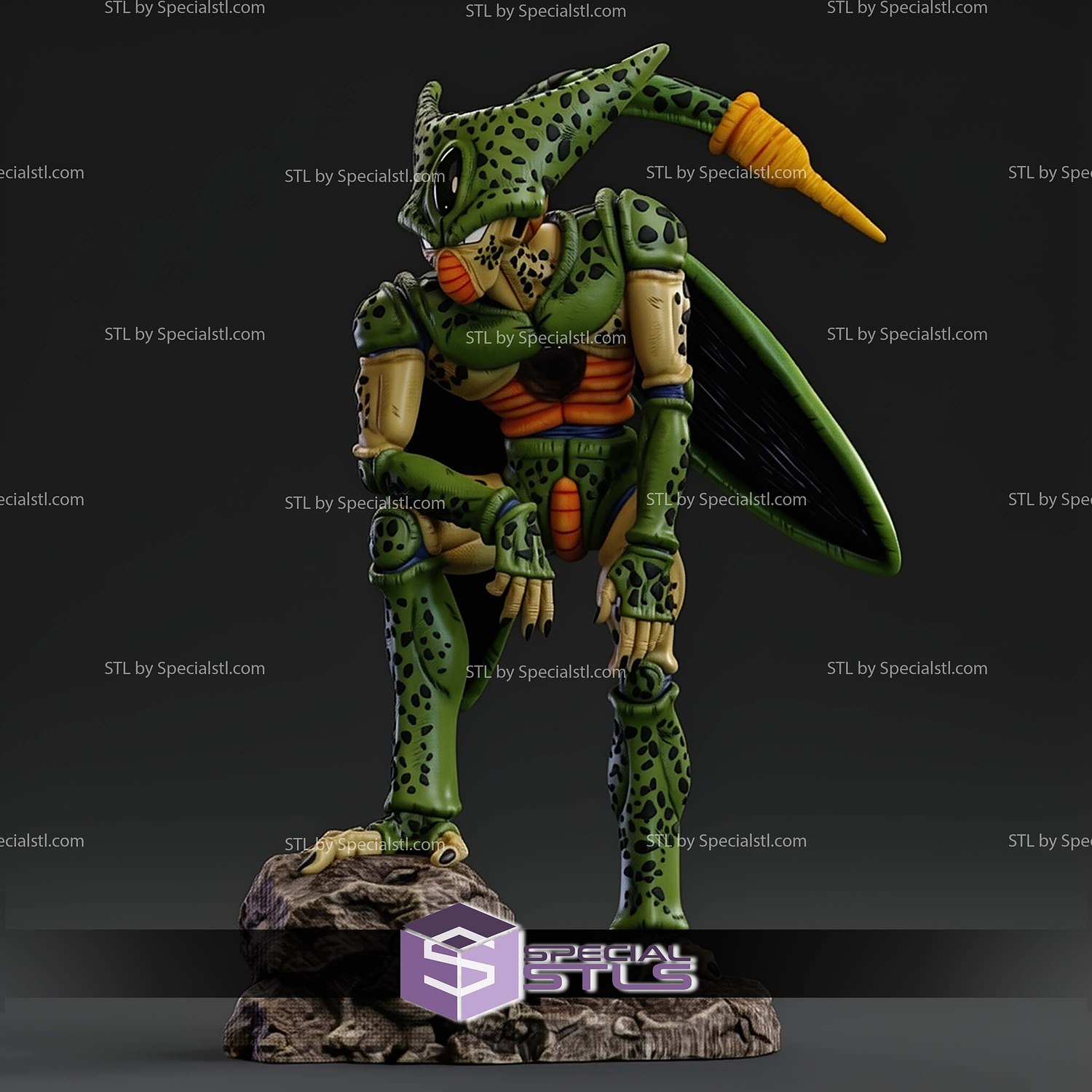 Cell In His Imperfect Form STL Files 3D Model — view 7