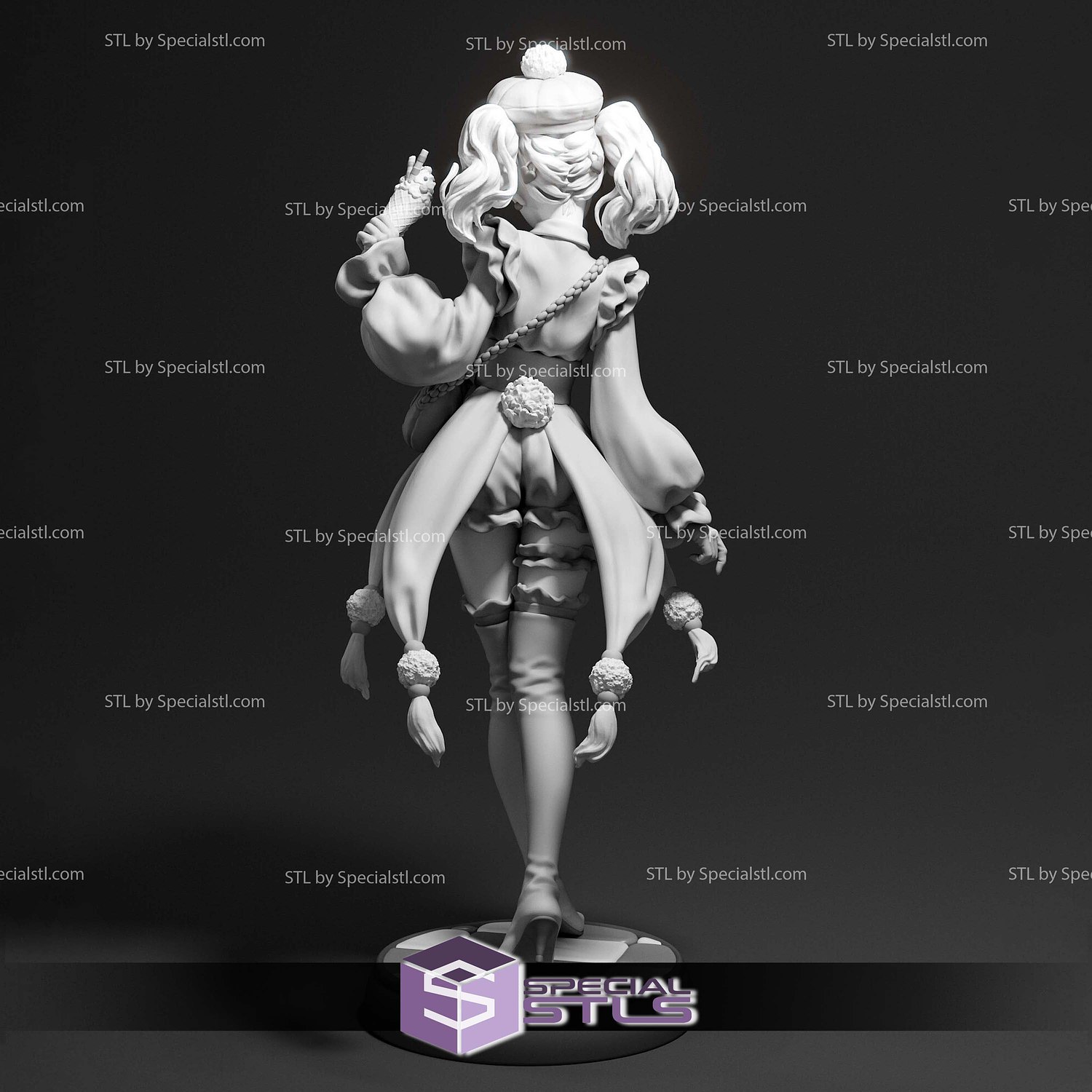 Sadness Cutie 3D Print Files STL Model — view 3