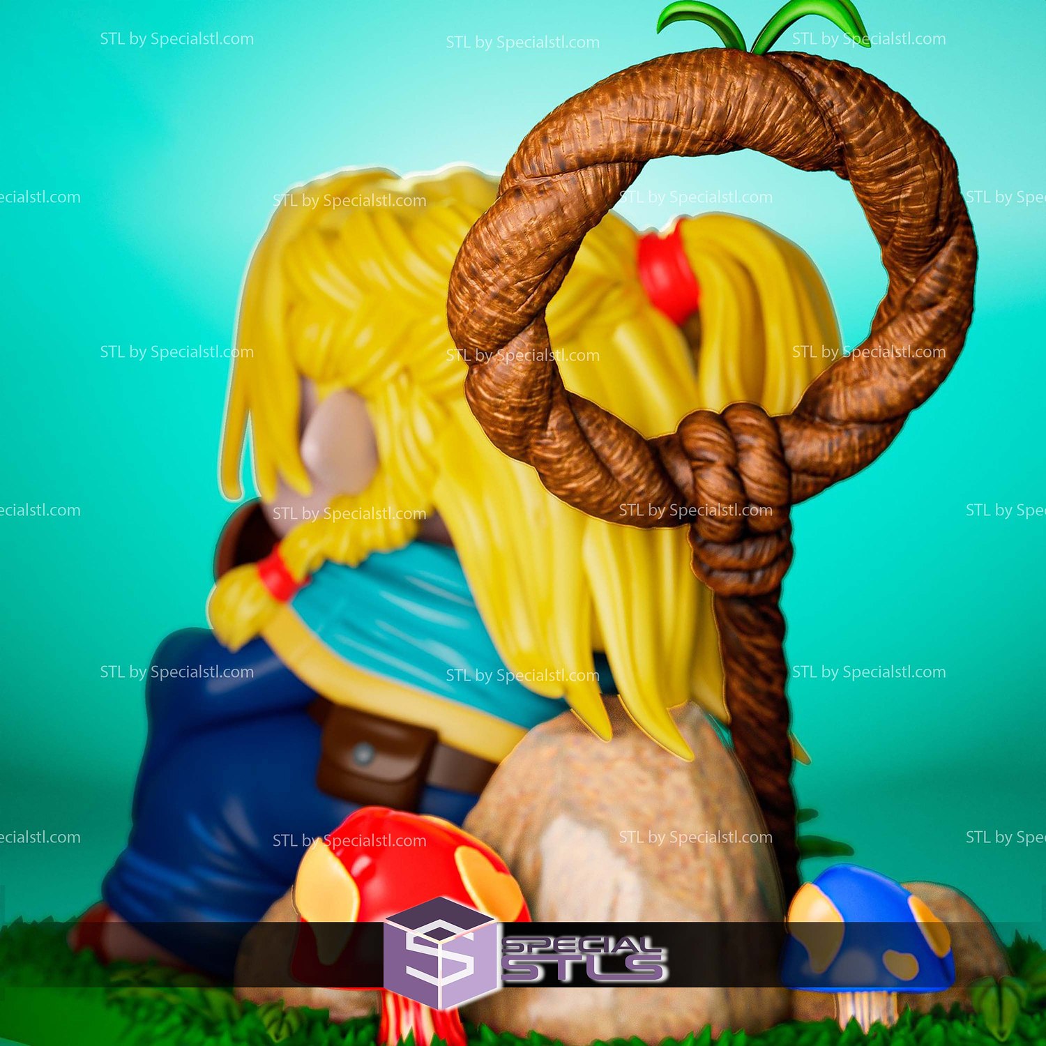 Donato Marcille Chibi Dungeon Meshi 3D Printer Files STL Model — view 2