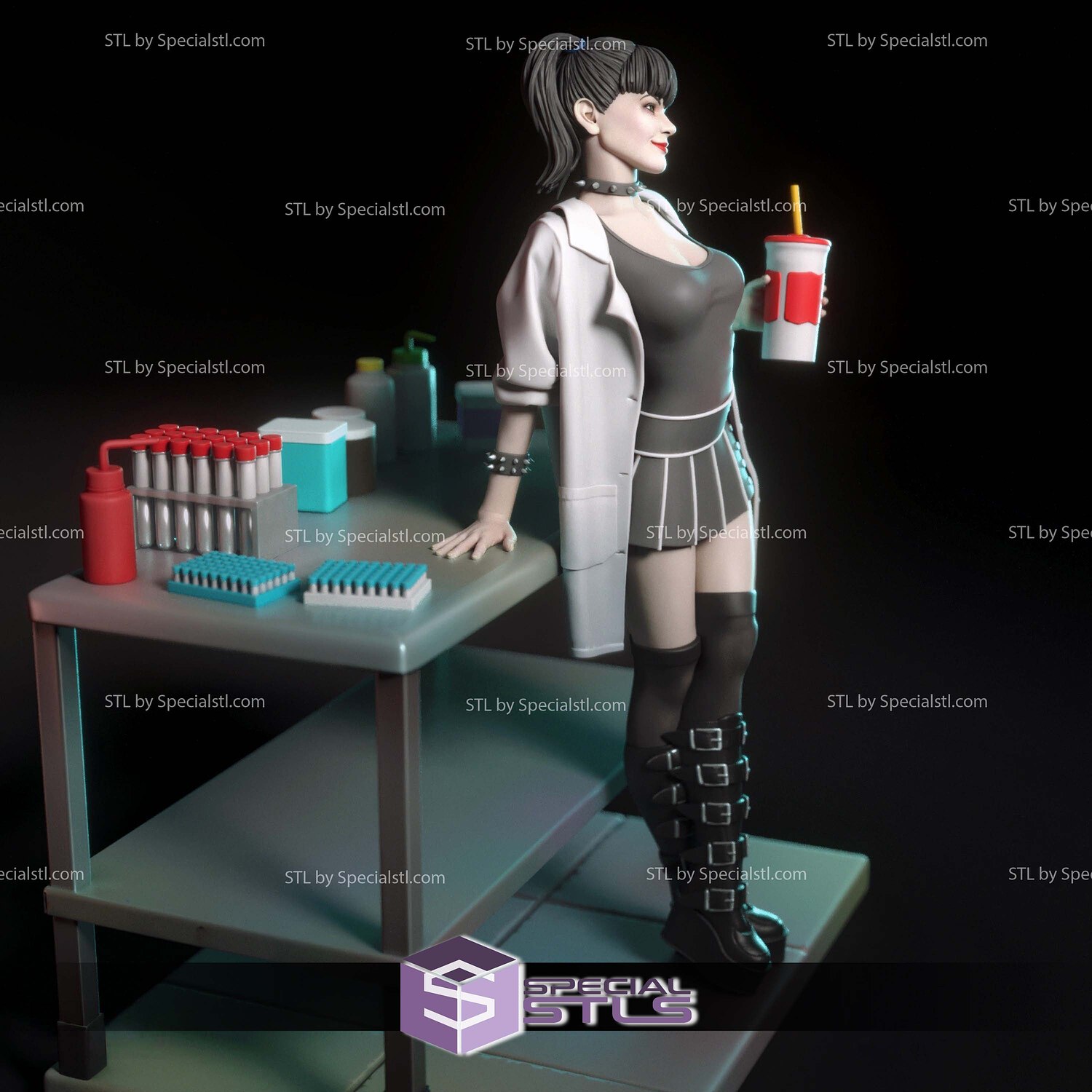 Abby Sciuto NCIS 3D Printer Files STL Model — view 2