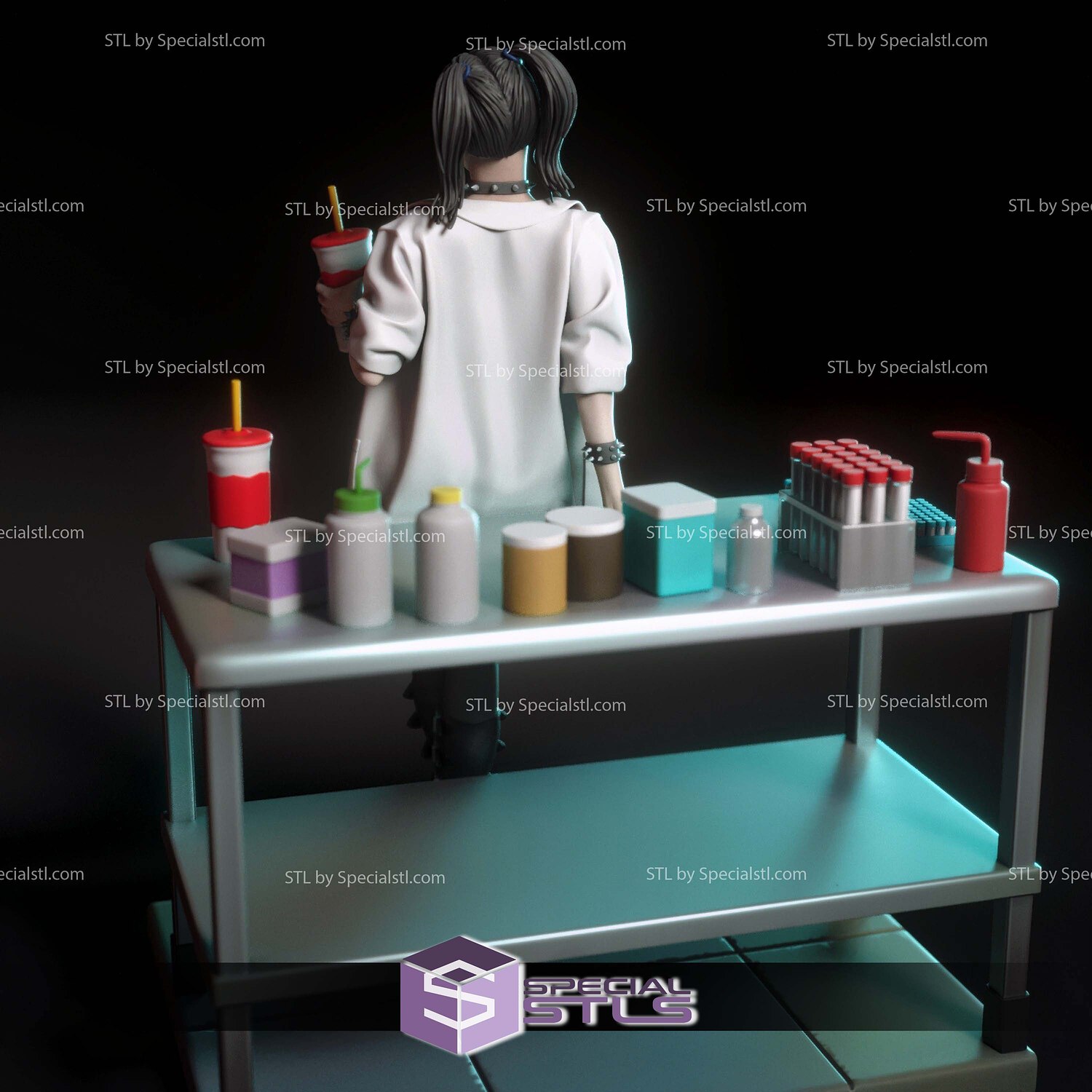 Abby Sciuto NCIS 3D Printer Files STL Model — view 4