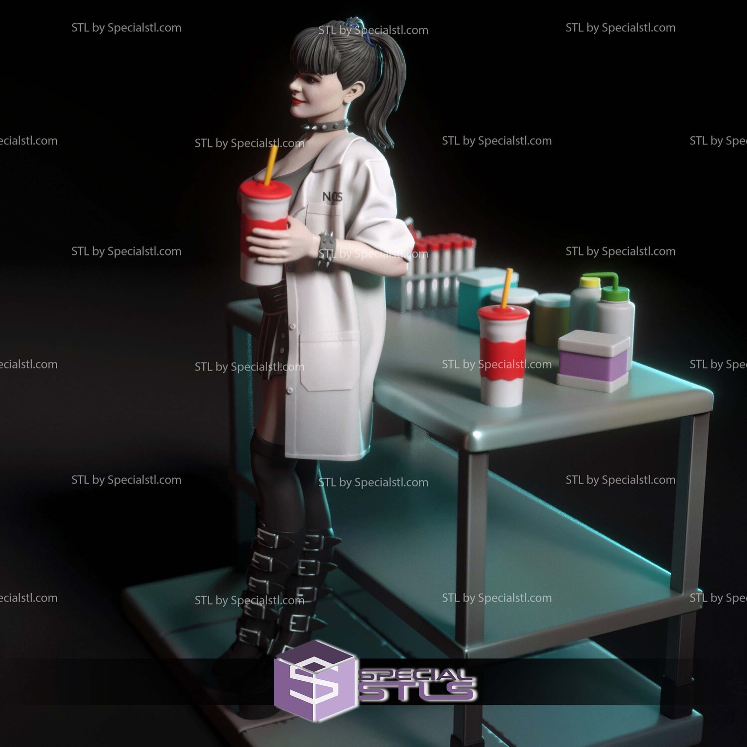 Abby Sciuto NCIS 3D Printer Files STL Model — view 5
