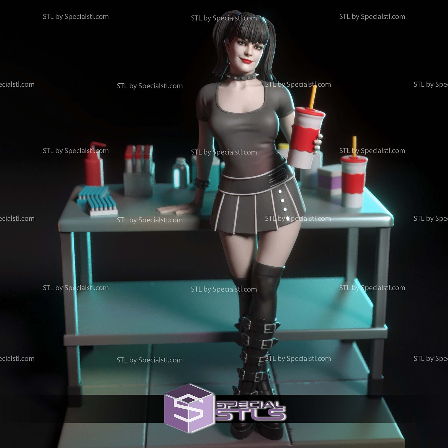 Abby Sciuto NCIS 3D Printer Files STL Model — view 7