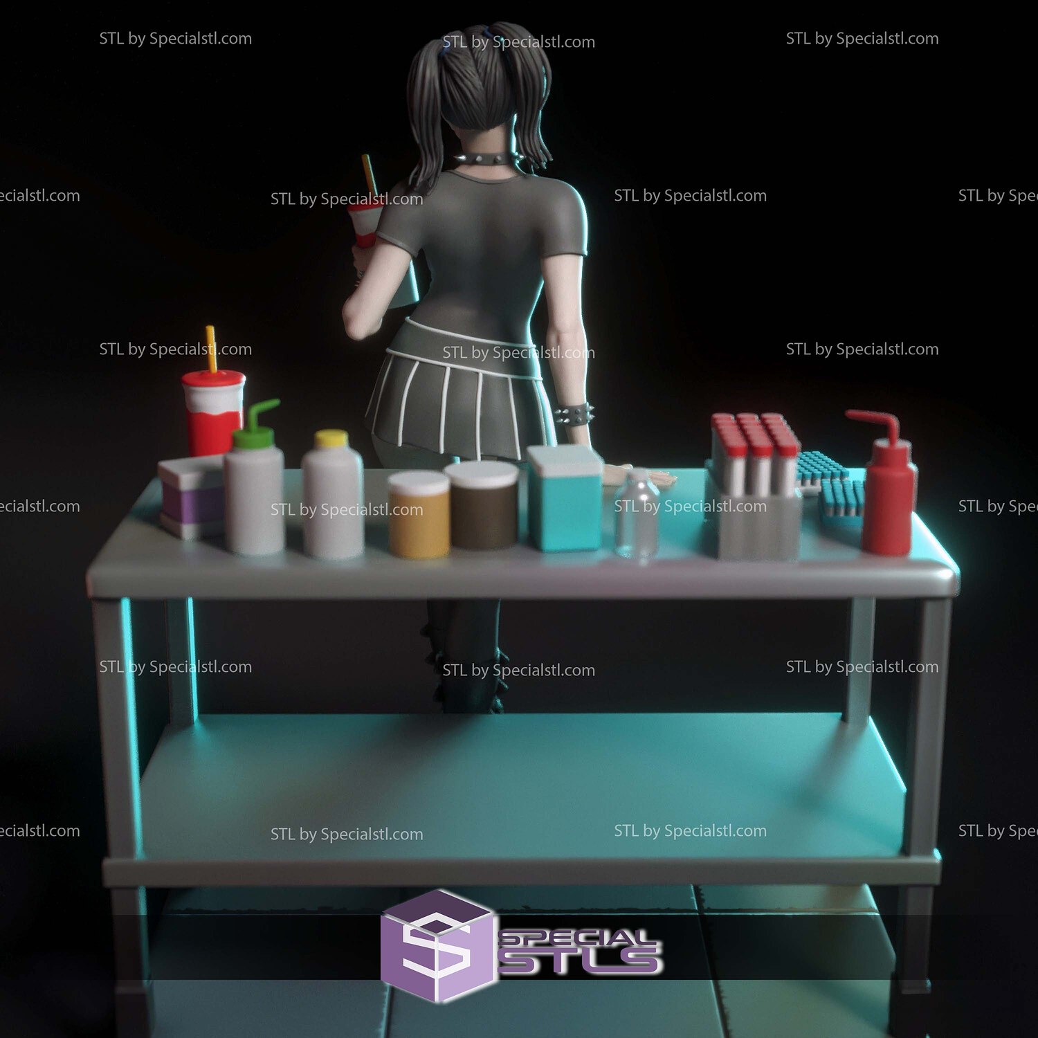 Abby Sciuto NCIS 3D Printer Files STL Model — view 8