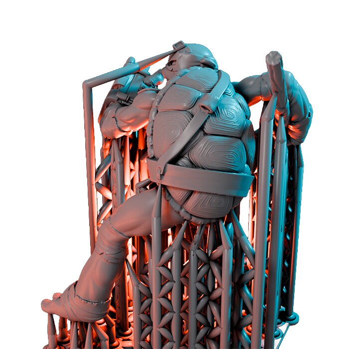 Techshellgenius X - Detailed Tabletop Figurine 3D STL Model — view 5