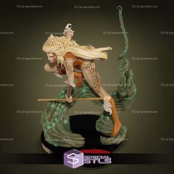 Cheetara Jungle Thundercats 3D Printer Files STL Model