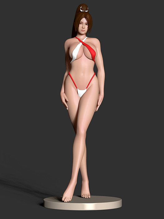 Mai in 3D ZTL Model — view 5