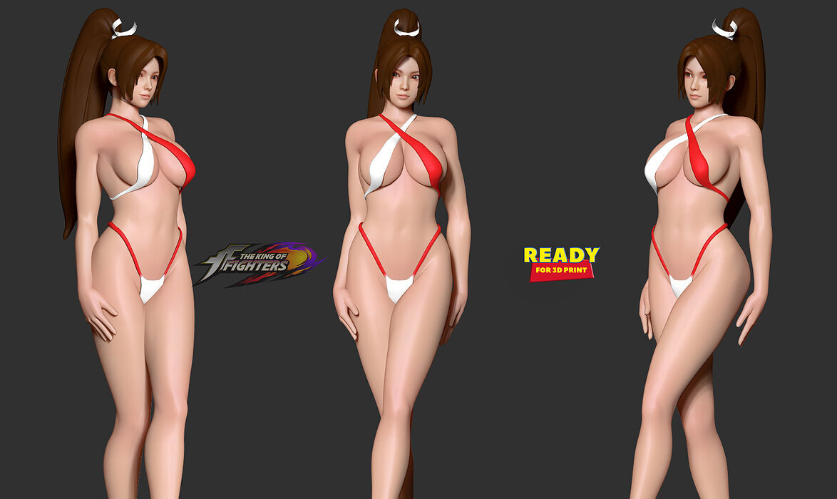 Mai in 3D ZTL Model — view 7