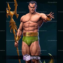 Namor Classic Comics 3D Printer Files STL Model