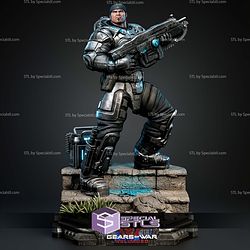 Marcus Fenix 1 6 450mm STL Files 3D Model