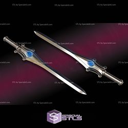 Cosplay STL Files She-Ra Sword 3D Model