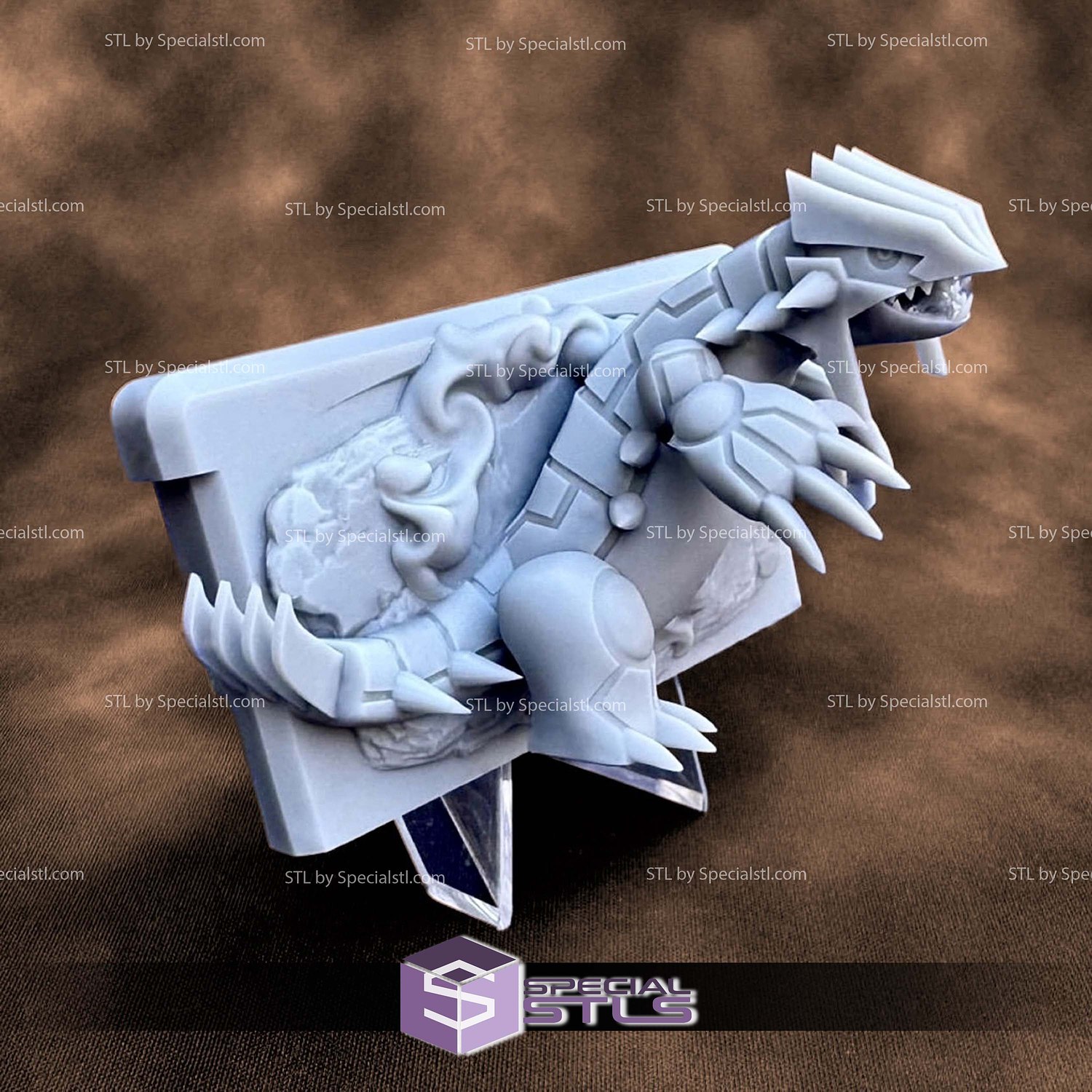 Pokemon Ruby Gameboy Advance Cartridge Groudon STL 3D Model — view 3