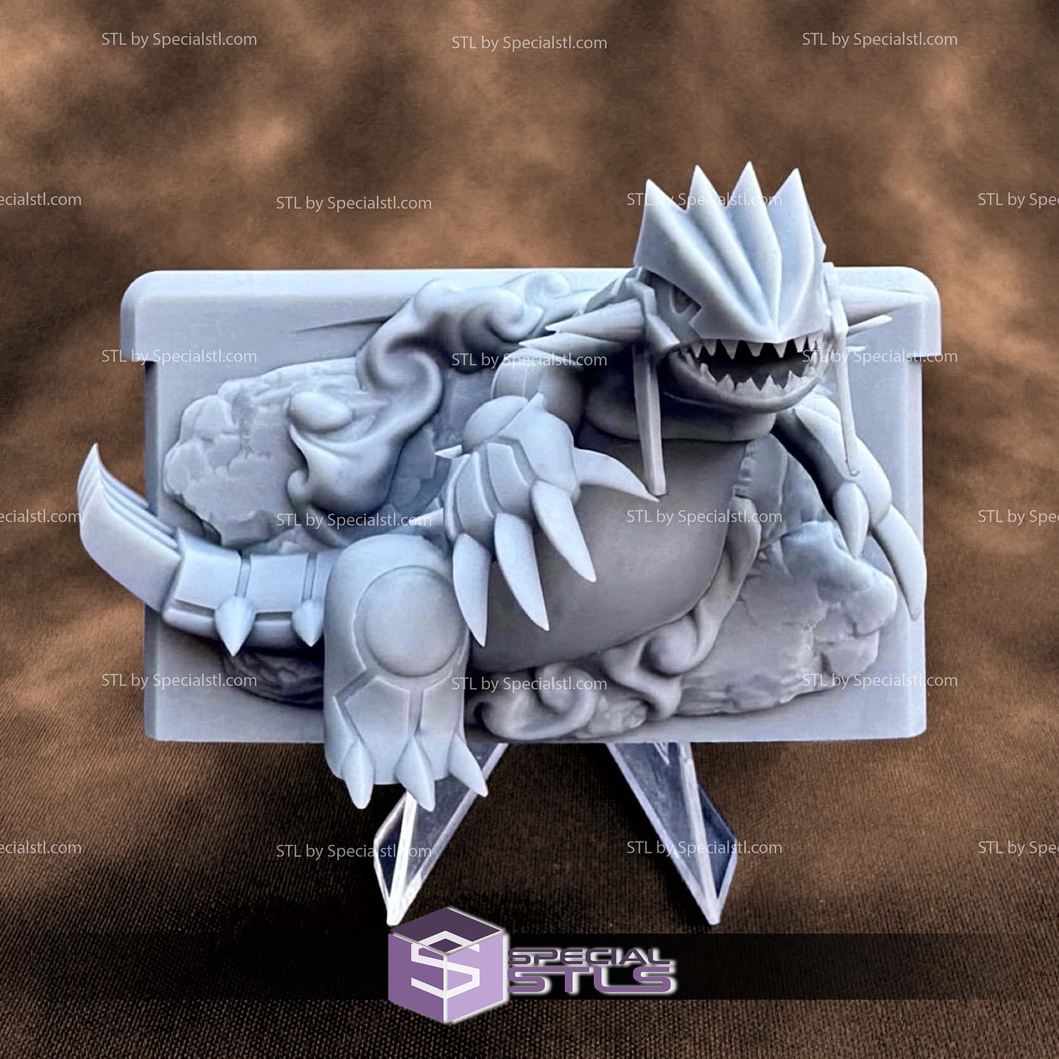 Pokemon Ruby Gameboy Advance Cartridge Groudon STL 3D Model — view 4