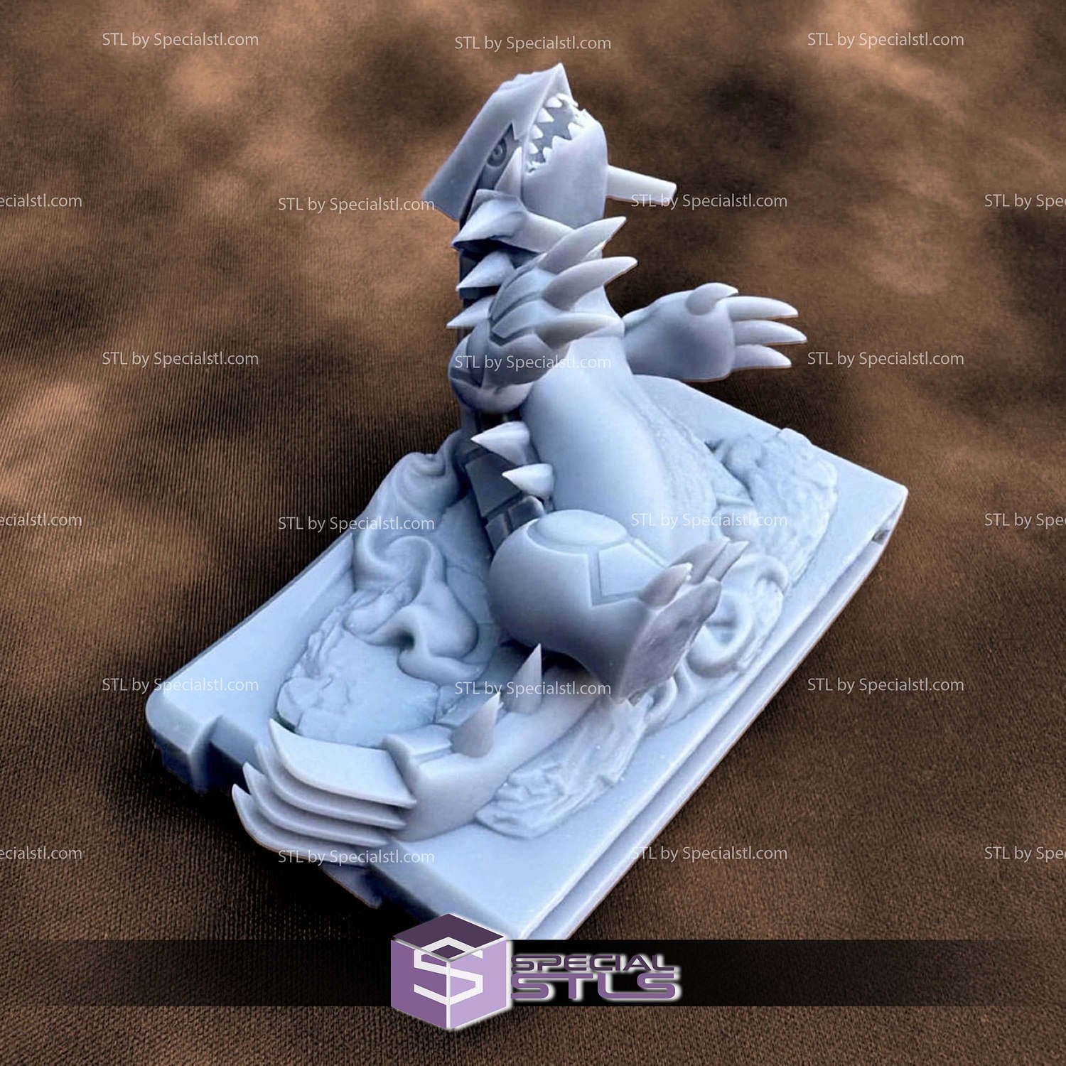 Pokemon Ruby Gameboy Advance Cartridge Groudon STL 3D Model — view 5