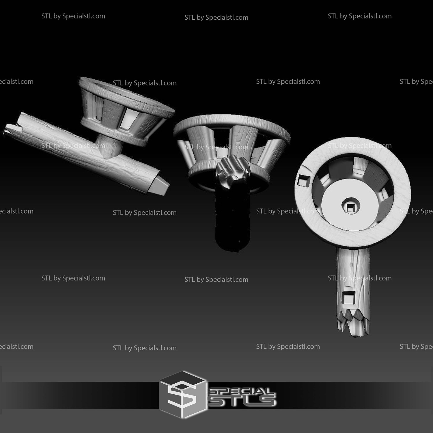 Elizabeth Swann 3D Printer Files STL Model — view 6