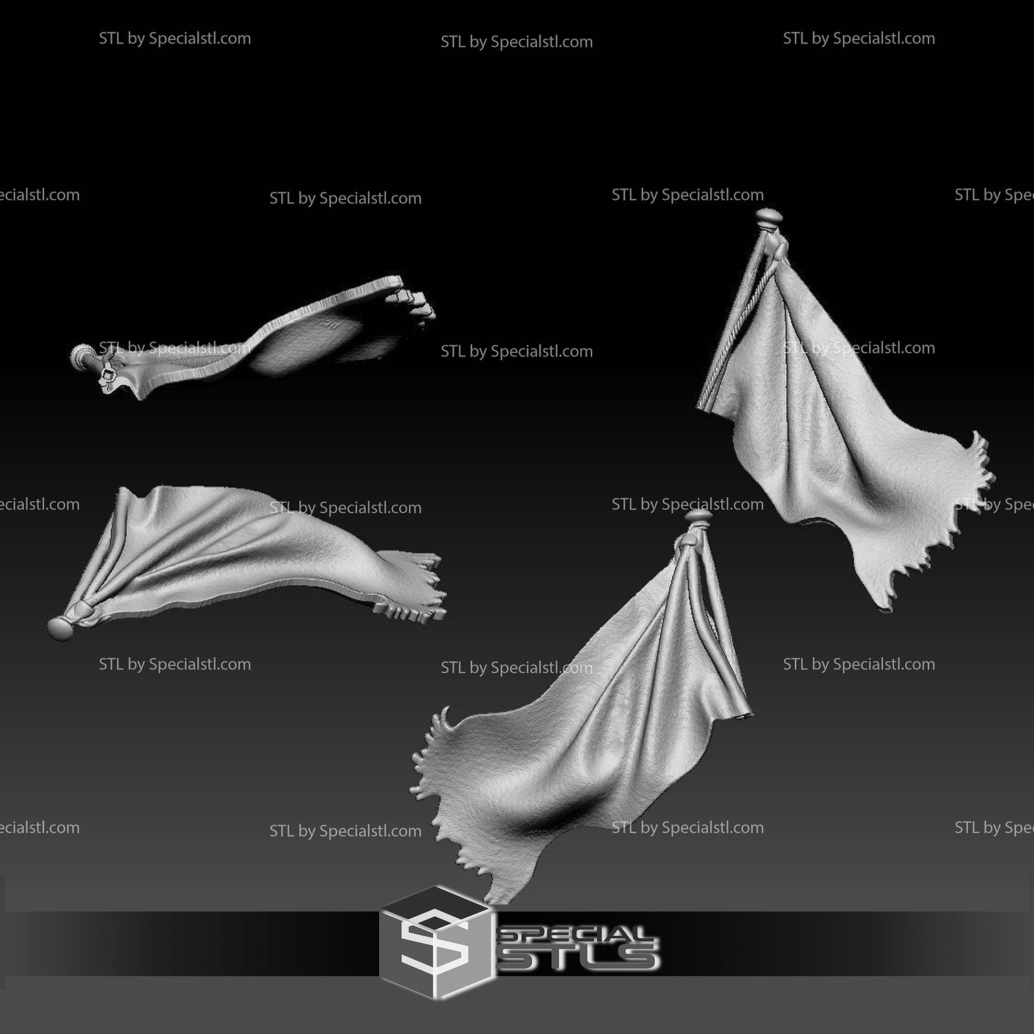 Elizabeth Swann 3D Printer Files STL Model — view 8