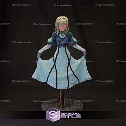 Violet Evergarden Dress 3D Printer Files STL Model