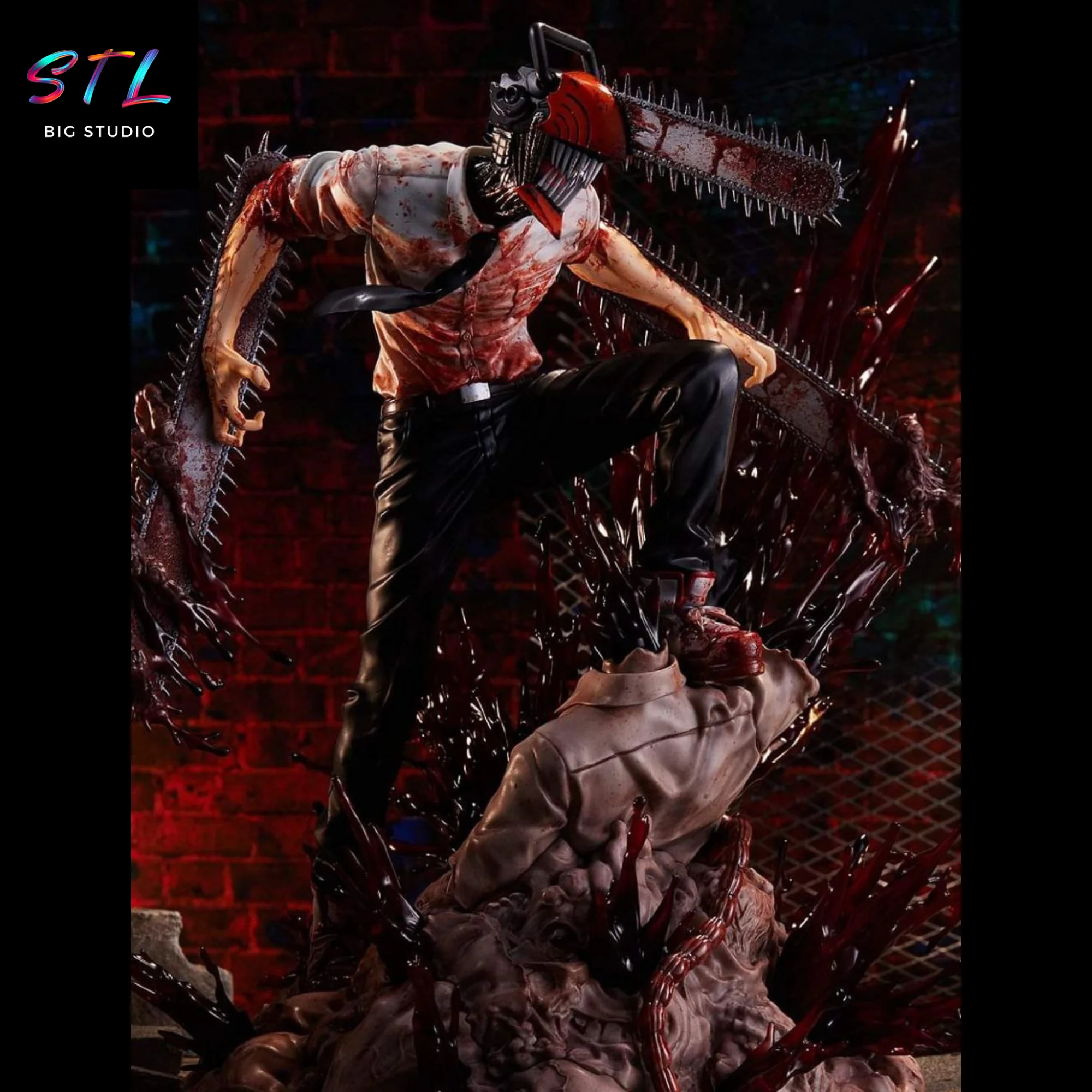 STL Dio Brando & The World | JoJo’s Bizarre Adventure Diorama | 3D Printable Figure Model — view 8