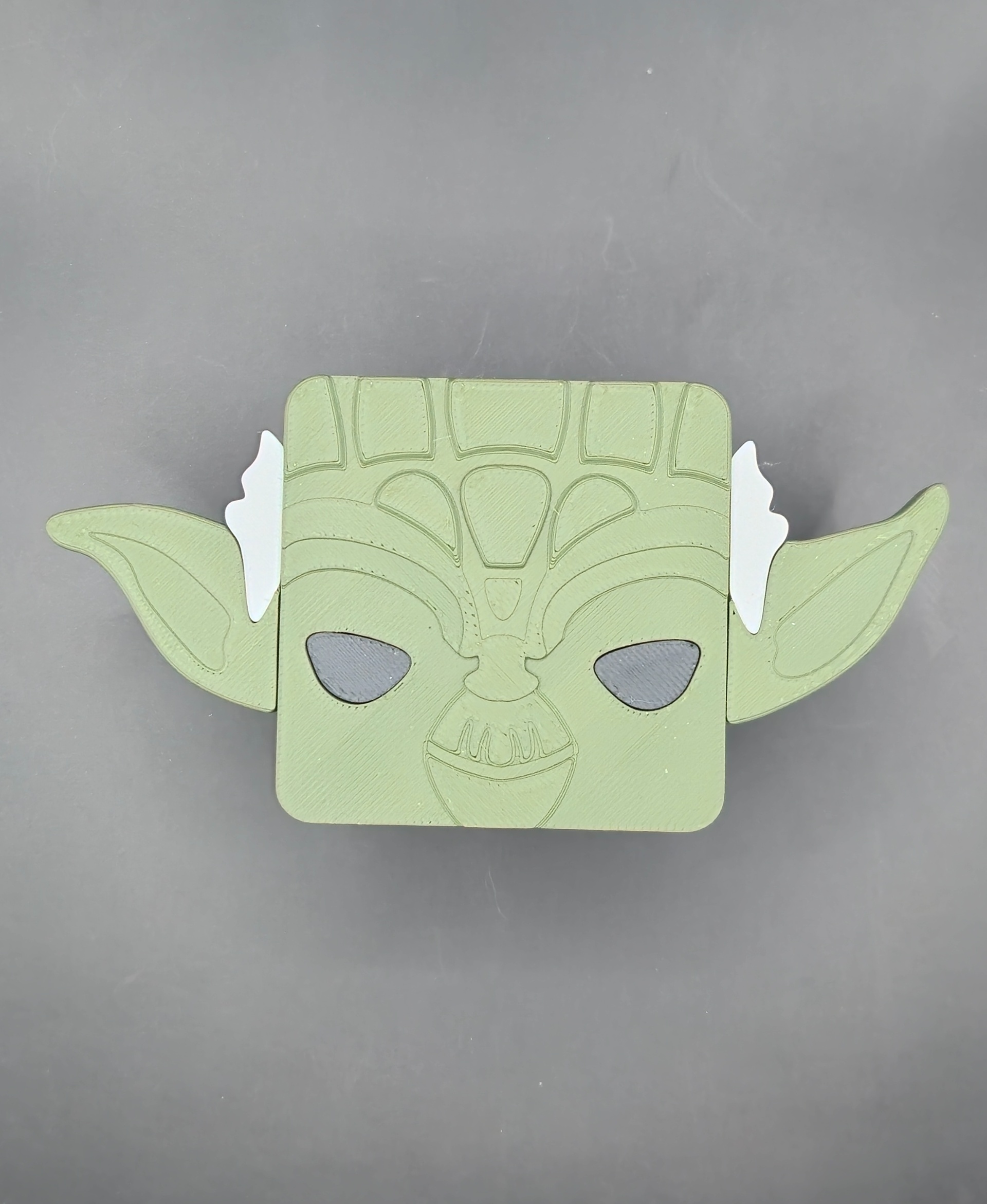 Blokkheadz Yoda - Magnet, Ornament and Regular Collectible 3D STL Model