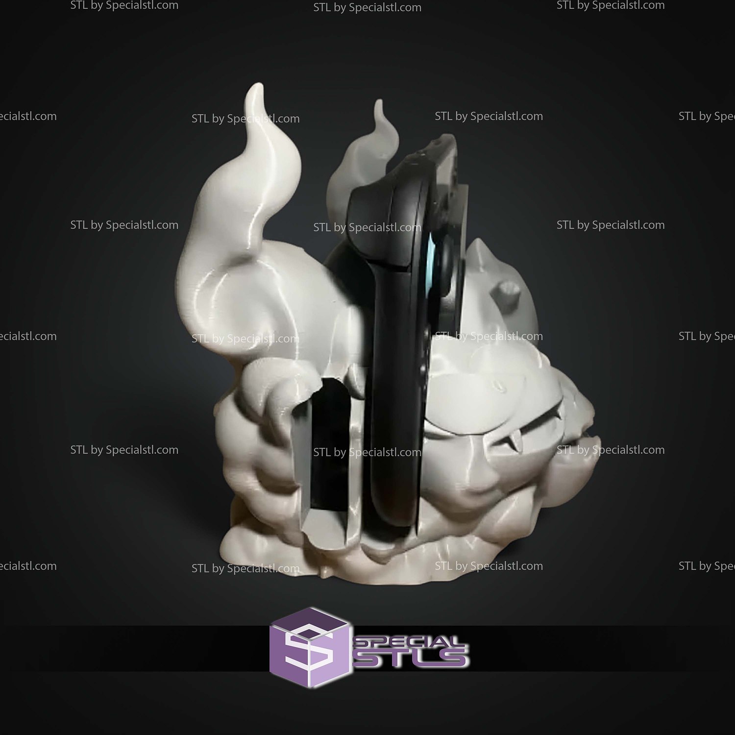 Gastly Evolution Dock Switch STL Files 3D Model — view 2