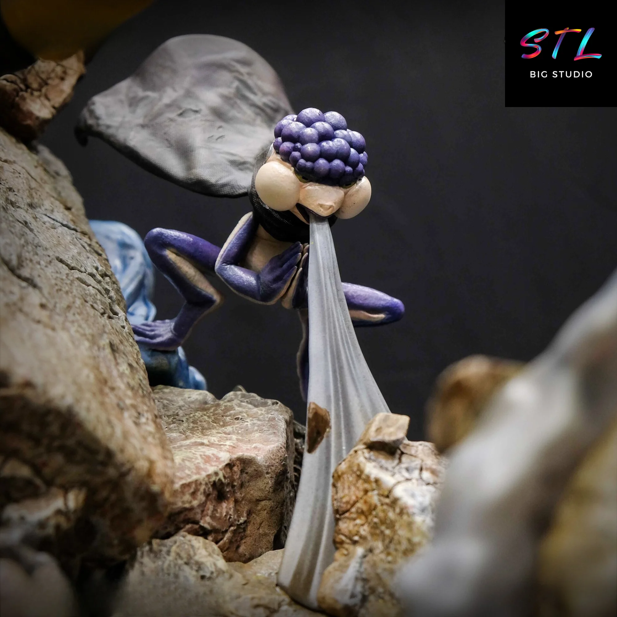 Naruto vs Pain Diorama STL | Epic Battle | 3D Printable Model Model — view 8
