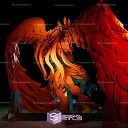 Phoenix Final Fantasy 3D Printer Files STL Model