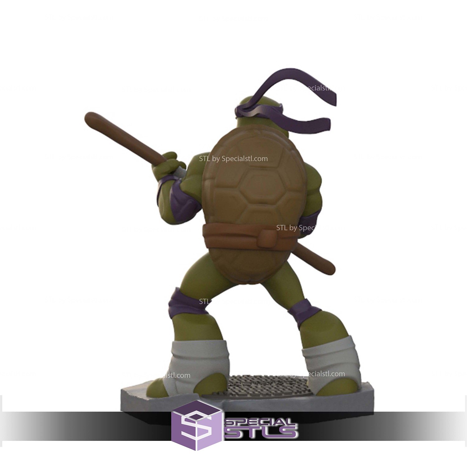 Disney Infinity Style STL Collection - Donatello 3D Model — view 2