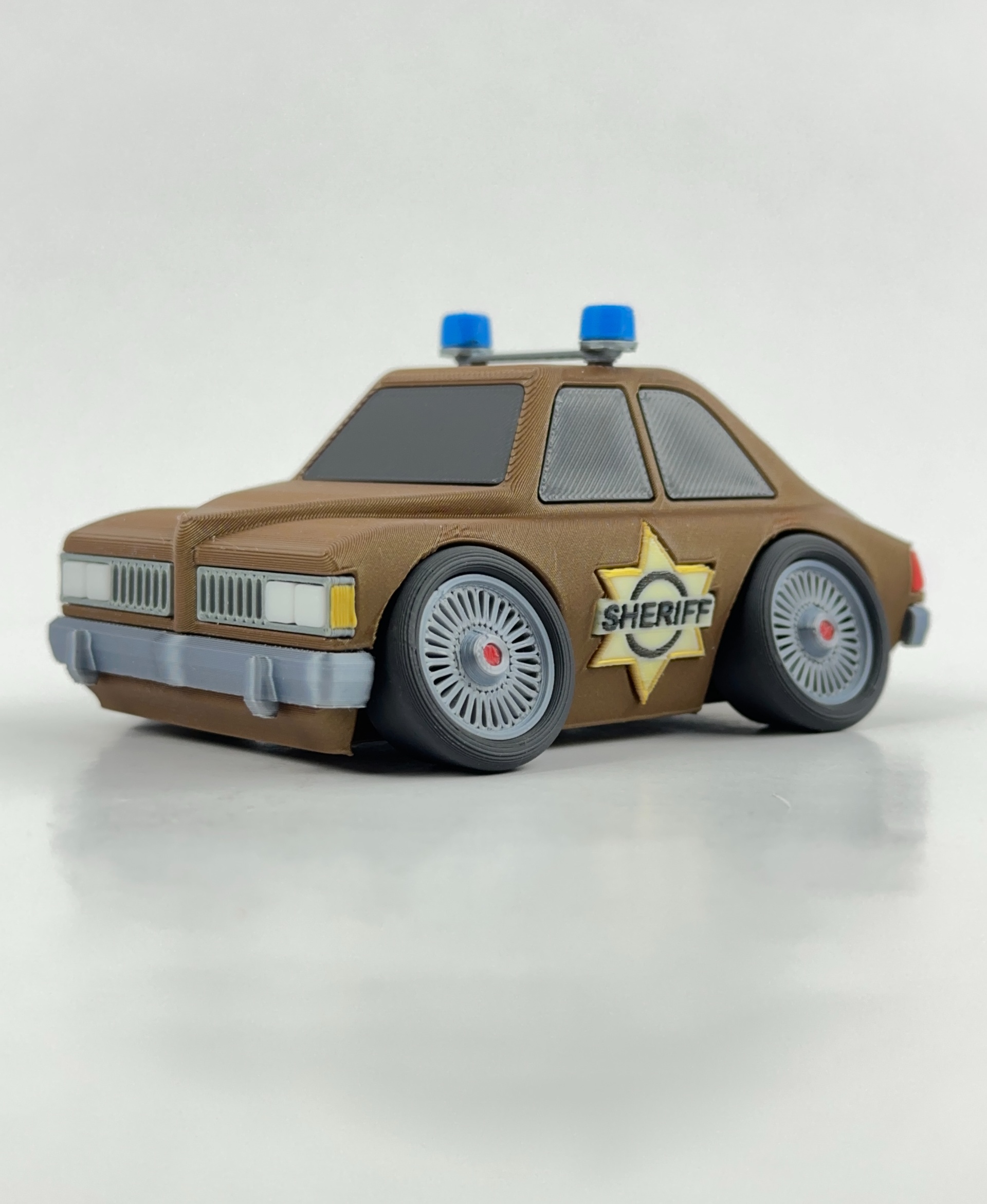 Tooned 1977 Pontiac LeMans(Smokey and the Bandit) 3D STL Model