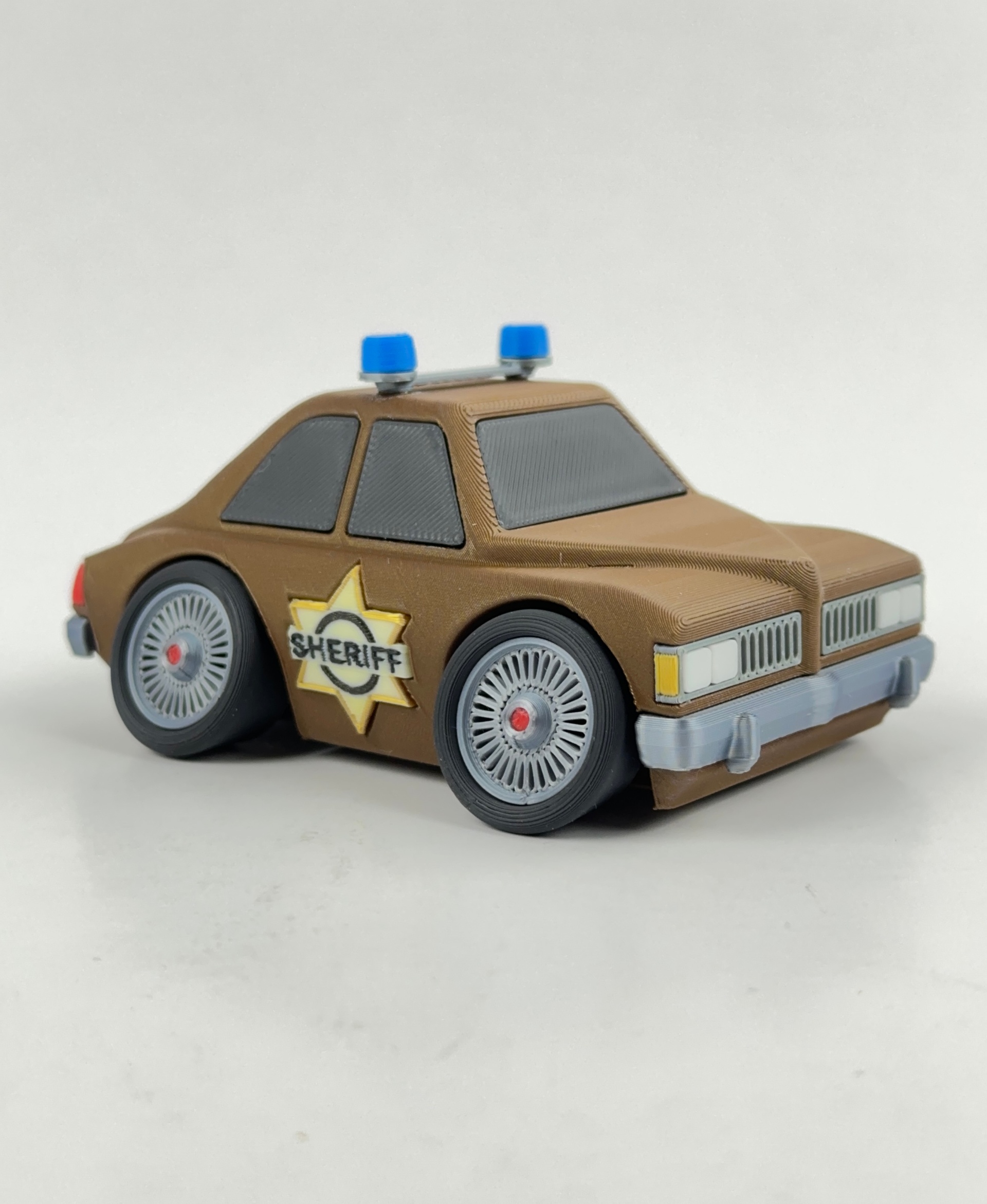 Tooned 1977 Pontiac LeMans(Smokey and the Bandit) 3D STL Model — view 2