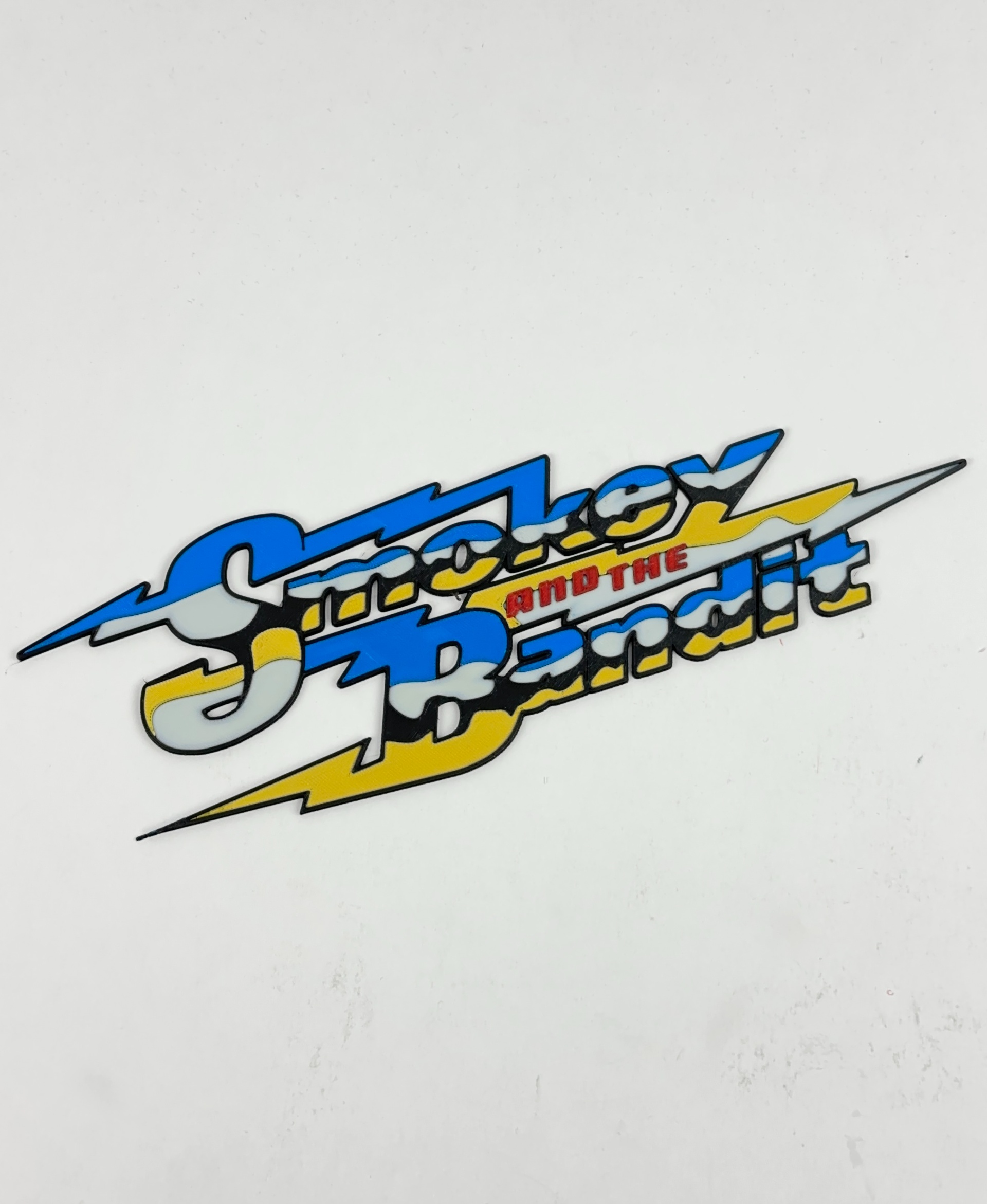 Tooned 1977 Pontiac LeMans(Smokey and the Bandit) 3D STL Model — view 4
