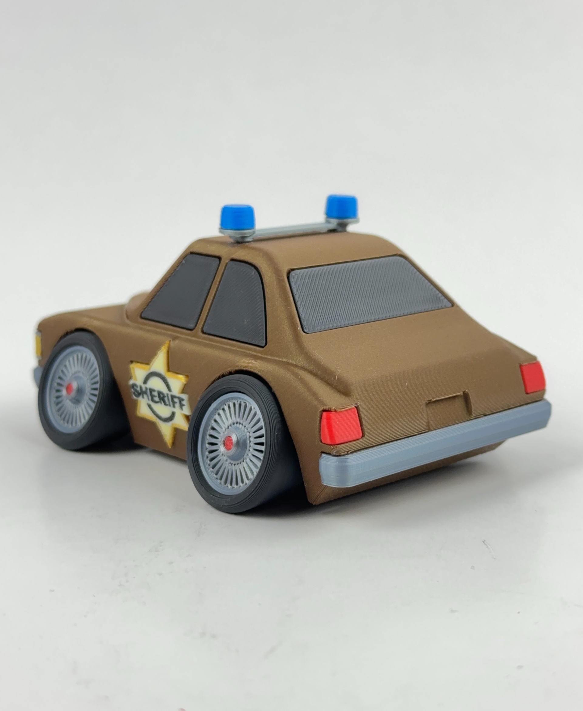 Tooned 1977 Pontiac LeMans(Smokey and the Bandit) 3D STL Model — view 5