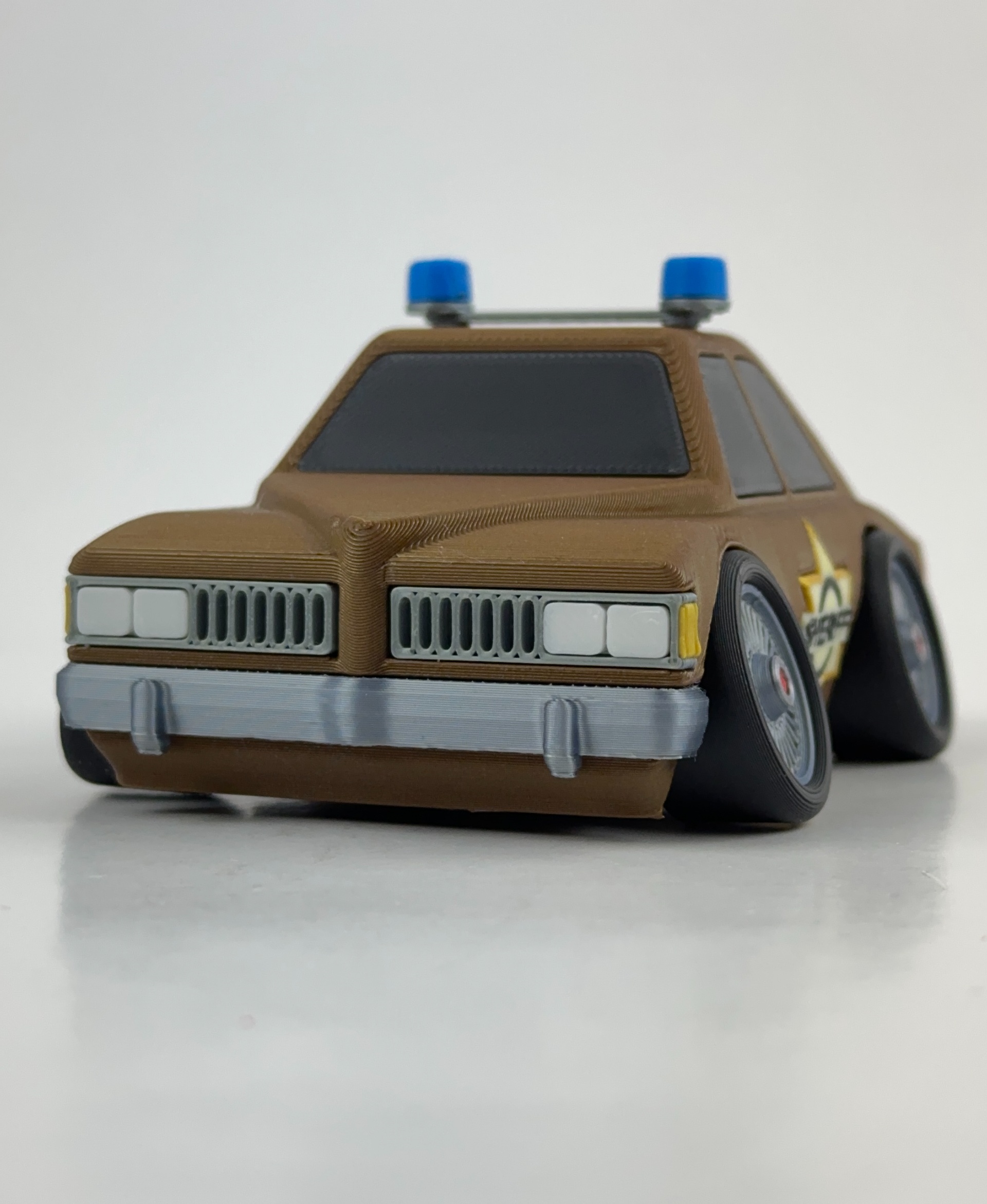 Tooned 1977 Pontiac LeMans(Smokey and the Bandit) 3D STL Model — view 7