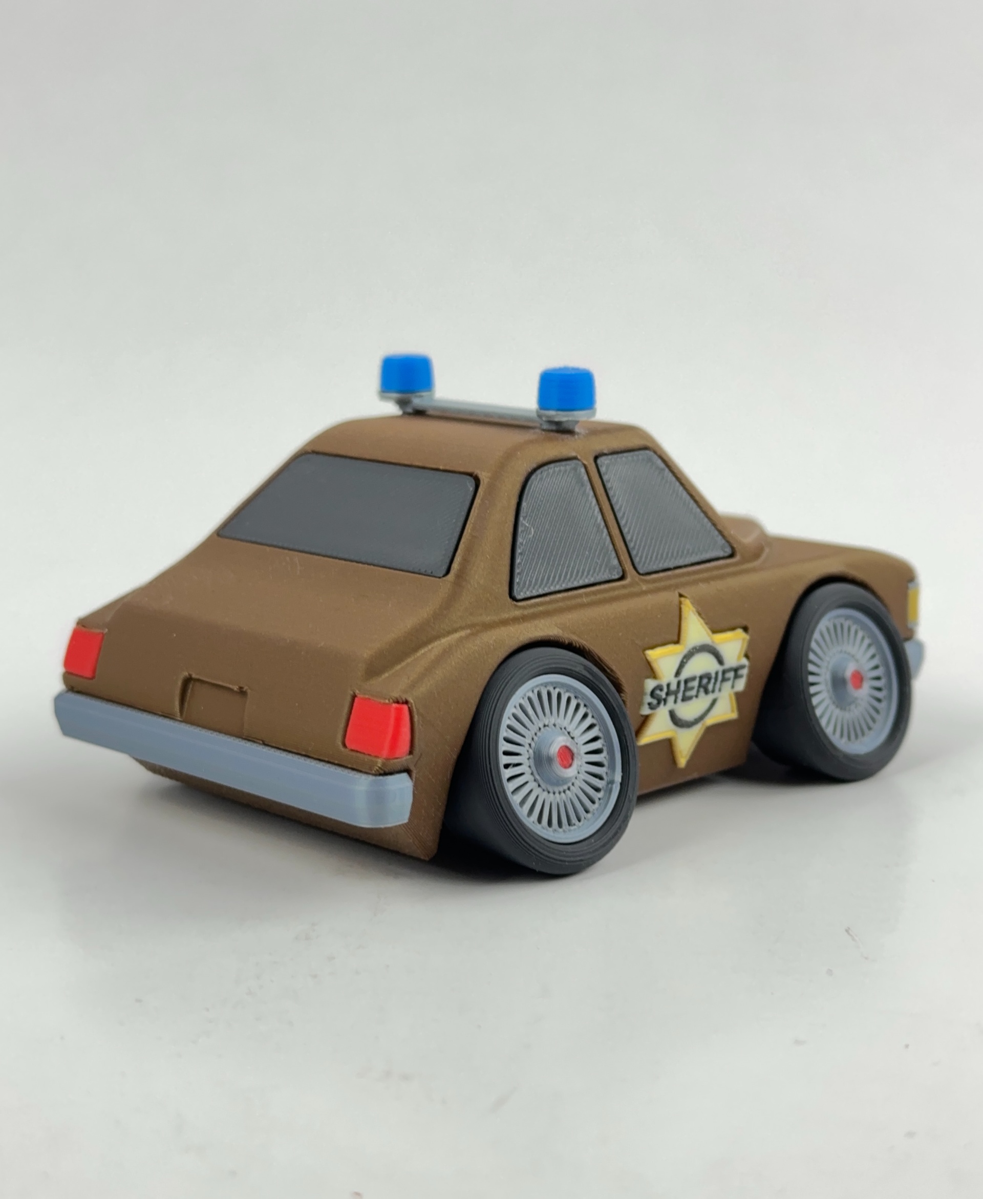 Tooned 1977 Pontiac LeMans(Smokey and the Bandit) 3D STL Model — view 8
