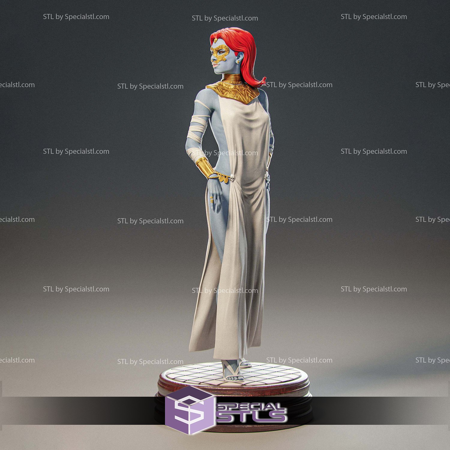 Mystique Hellfire Gala 3D Printer Files STL Model — view 5