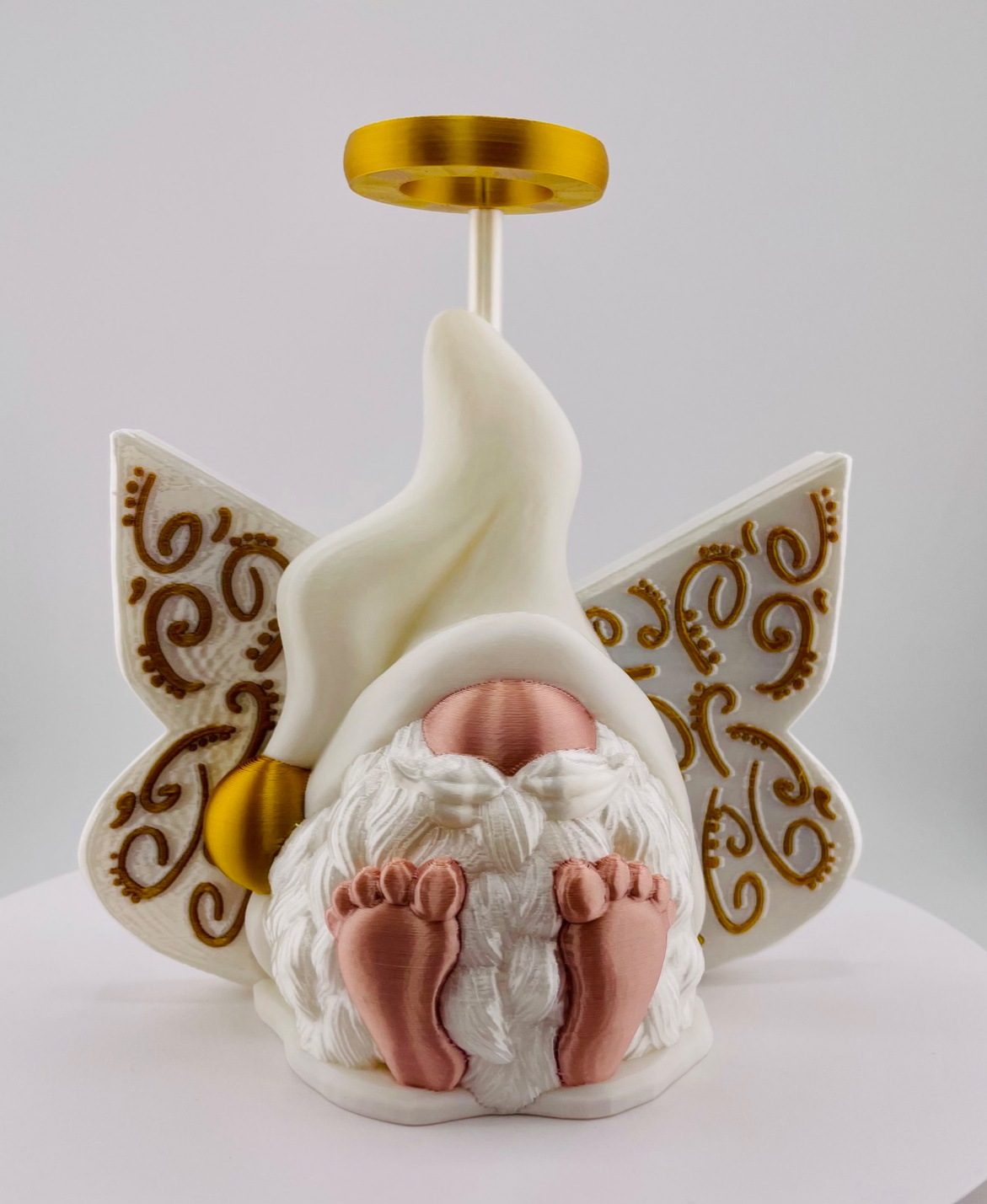 Angel Boy Gnome 3D 3MF Model