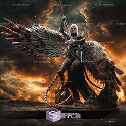 Celestial Purifier Avacyn Sculptures 3D Printing STL Model