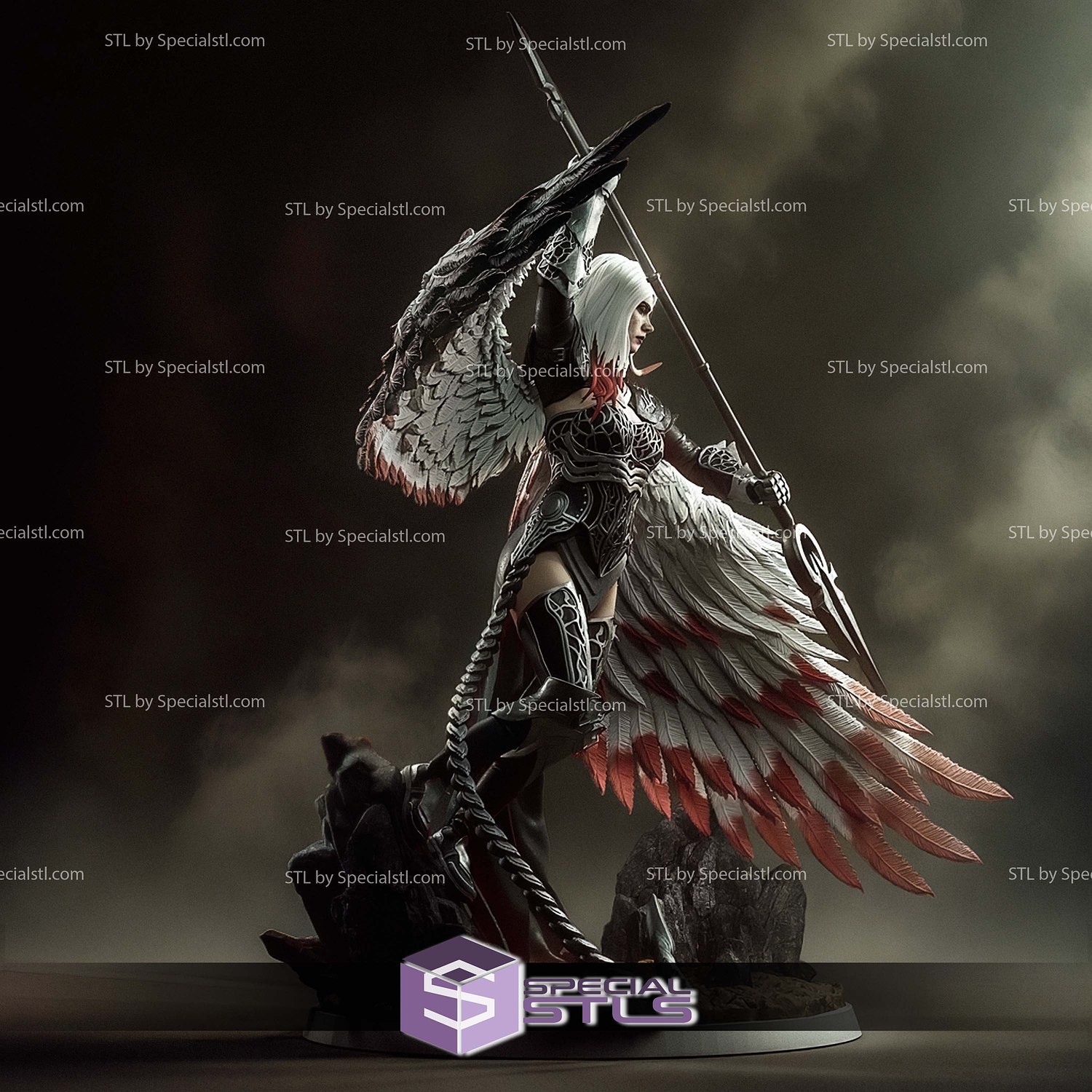 Celestial Purifier Avacyn Sculptures 3D Printing STL Model — view 4