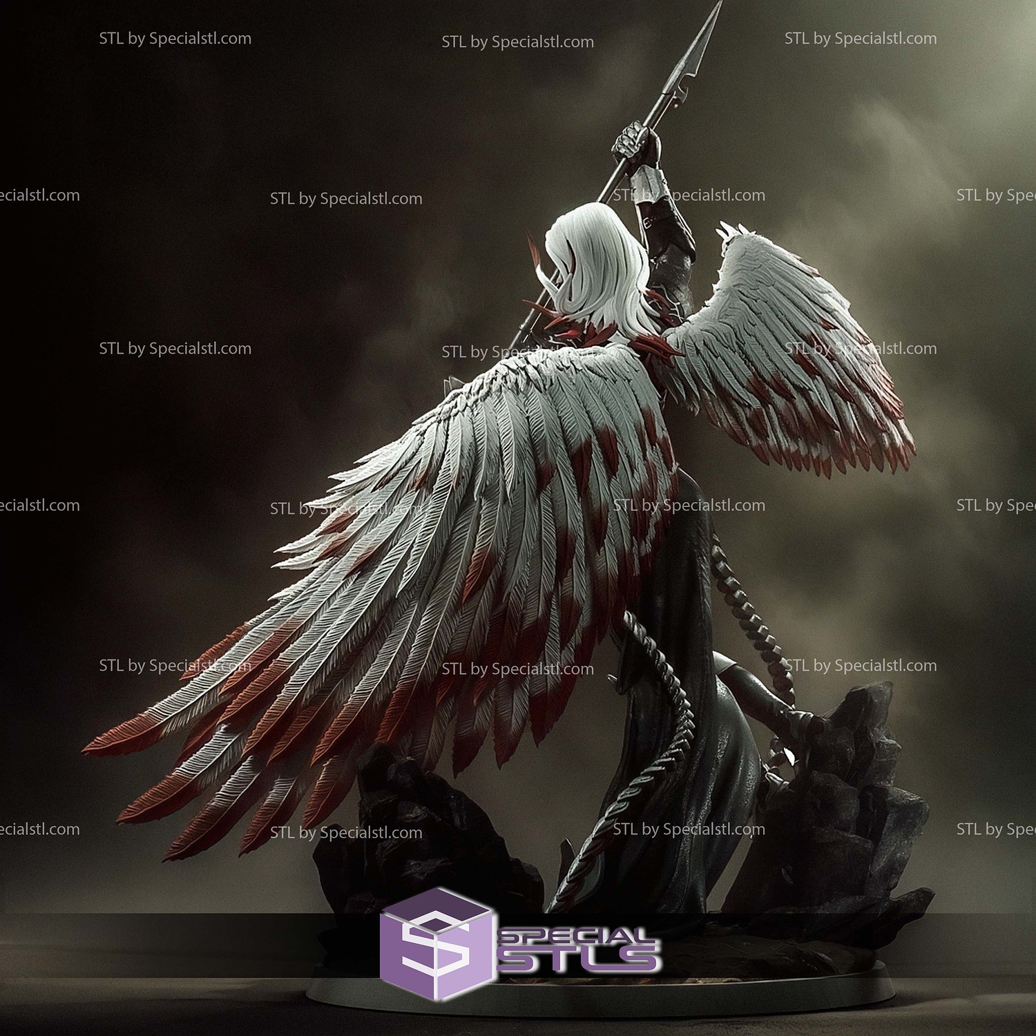 Celestial Purifier Avacyn Sculptures 3D Printing STL Model — view 5