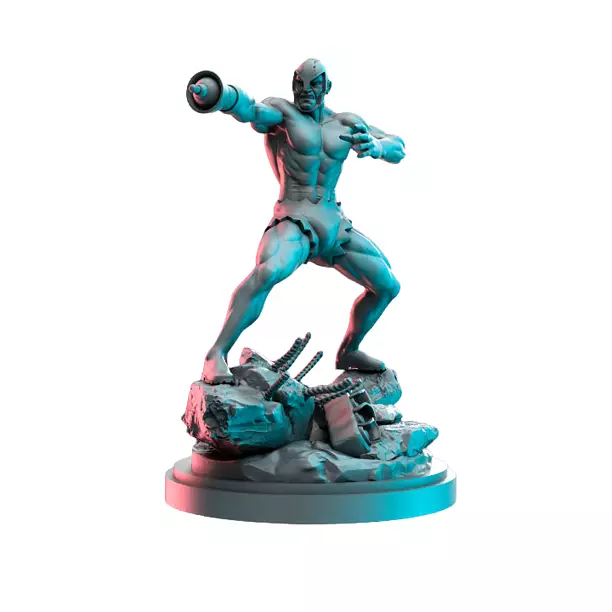 Frequency II - RPG Tabletop Figure 3D STL Model