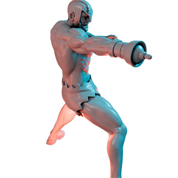 Frequency II - RPG Tabletop Figure 3D STL Model — view 4