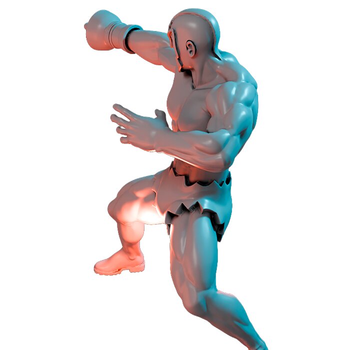 Frequency II - RPG Tabletop Figure 3D STL Model — view 5