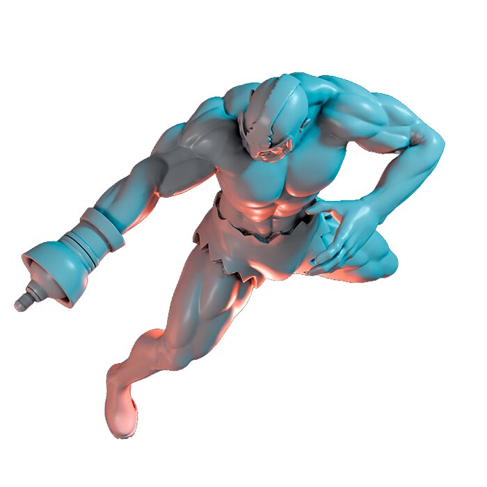 Frequency II - RPG Tabletop Figure 3D STL Model — view 6