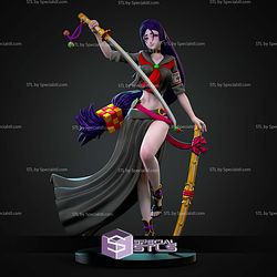 Minomoto No Raikou Fate GO 260mm STL Files 3D Model