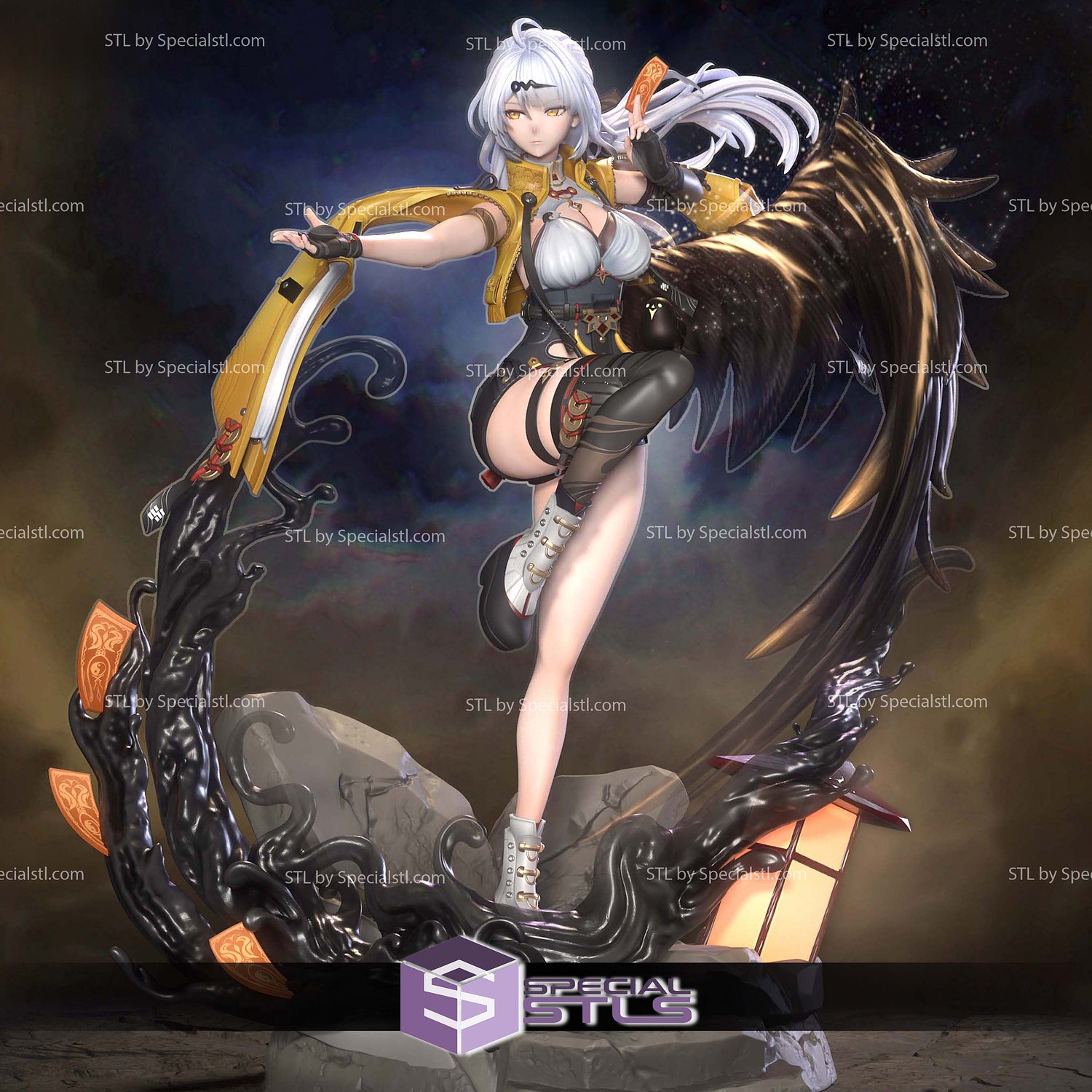 Yi xuan Zenless Zen Zero V2 STL Files 3D Model — view 2