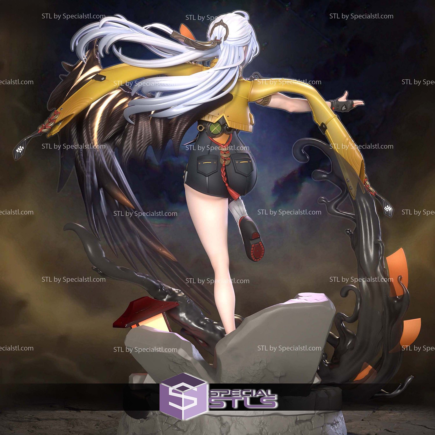 Yi xuan Zenless Zen Zero V2 STL Files 3D Model — view 4