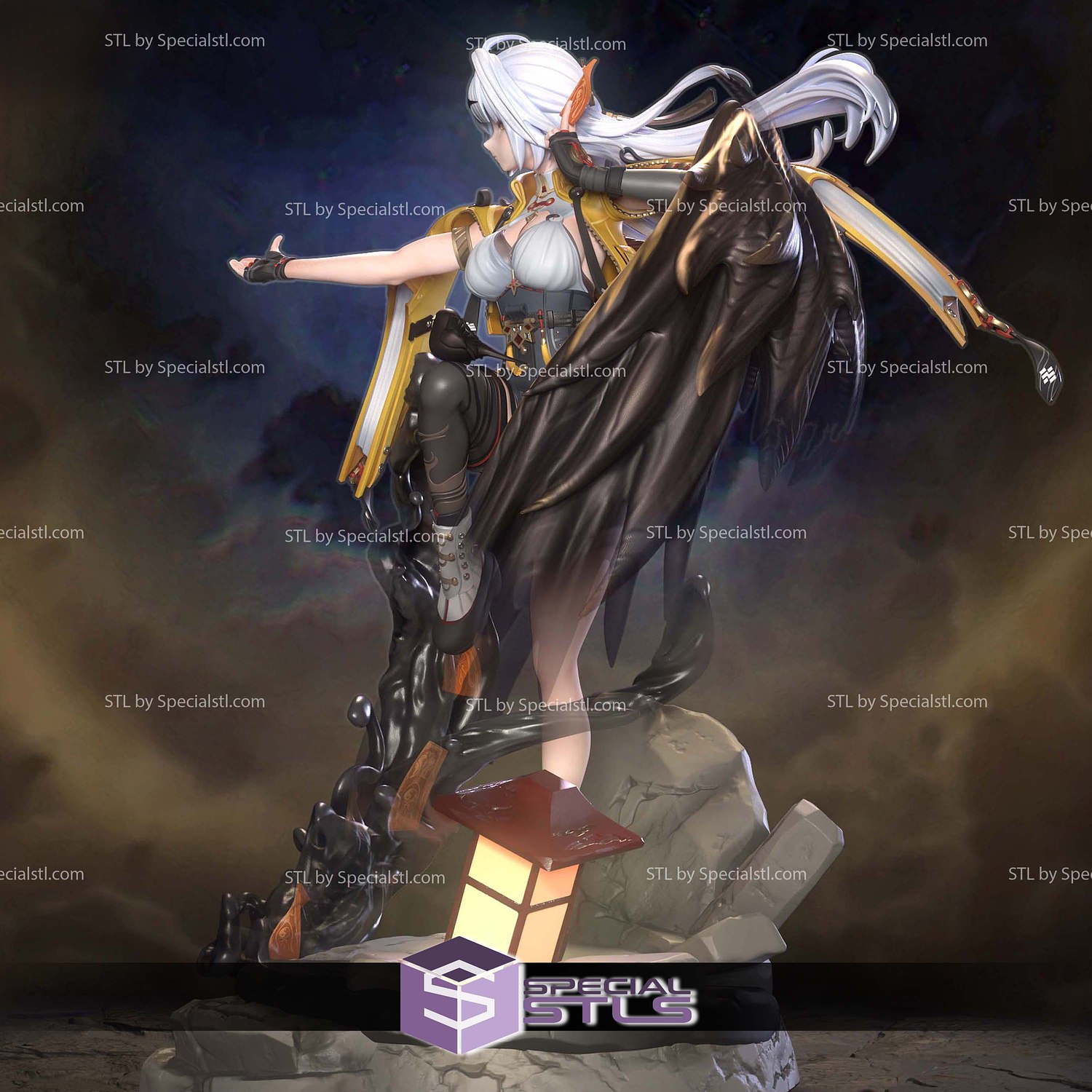 Yi xuan Zenless Zen Zero V2 STL Files 3D Model — view 6