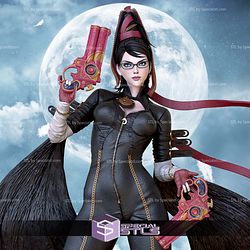 Bayonetta 2 Gun 3D Printer Files STL Model — view 1